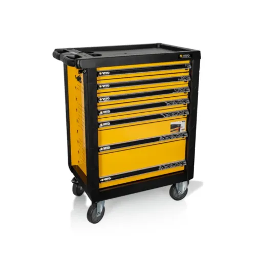 Carro de Ferramentas Vazio VITO 7 Gavetas 770x465x970mm